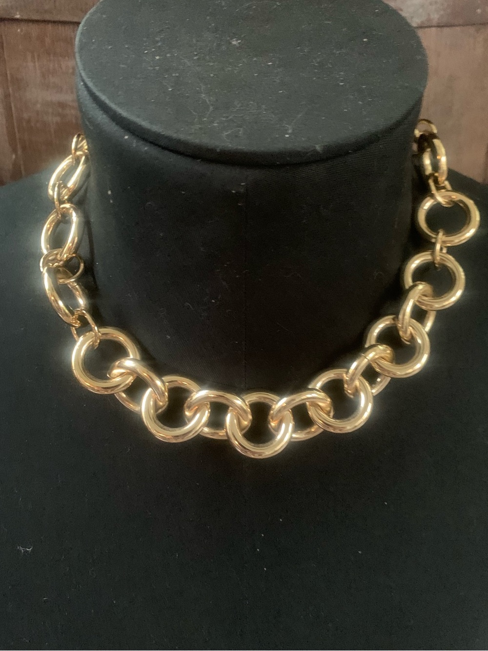 J.Crew Gold Chunky Link Necklace - Women Jewelry